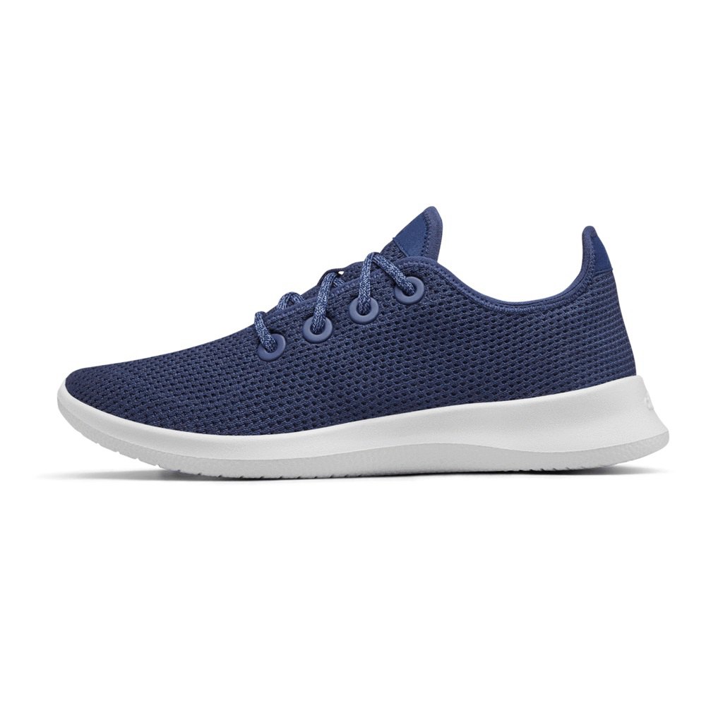 Allbirds Women\'s Tree Runners - Sneakers Navy - XUN092187